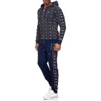 RedBridge Jogginganzug Red Bridge Herren Jogginganzug Sweat Suit Set Jacke Hose (Set, 2-tlg)