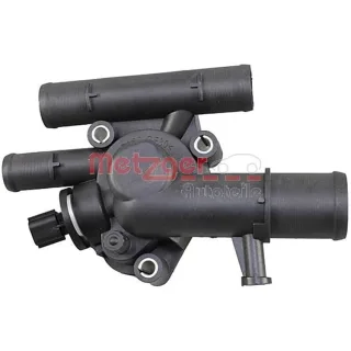 Metzger Thermostat 83 ?C + Dichtung + Sensor Renault Grand Sc?nic 2 Megane 2 Sc?nic 2 1.9 dCi