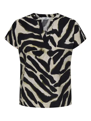 JDY - JDYJASMINE S/S TOP WVN Tapioca - Gr. - S