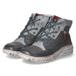 Krisbut Boots - Gr. 37 - Blau - Glattleder