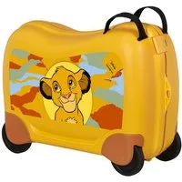 Samsonite Kinderkoffer DREAM2GO DISNEY, Frozen Magic, 4 Rollen, mit geräumigem Hauptfach, mit Kreuzspannbändern, mit Haltegurt außen