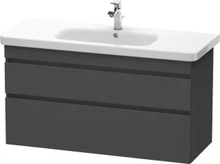 Duravit DuraStyle Waschtischunterbau wandhängend Graphit Matt 1130x448x610 mm - DS649504949 DS649504949