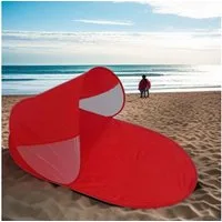 KEINerlei® aufblasbares Zelt Strandmuschel Pop up Strandzelt - Windschutz Zelt inkl Tasche