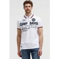 CAMP DAVID Poloshirt aus Baumwolle