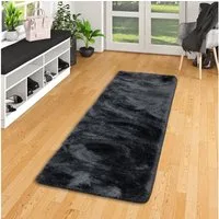 Snapstyle Hochflor-Teppich Hochflor Shaggy Teppich Feeling Mix Läufer, Rechteckig, Höhe: 48 mm