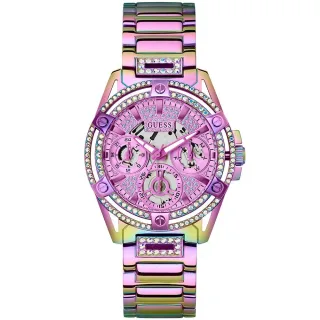 Guess GW0464L4 Schillernde Multifunktionsuhr für Damen - stilvoll und funktionell