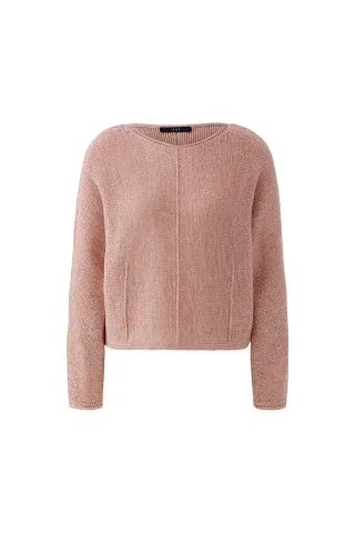 Oui - Pullover dusty rose - Gr. - 42