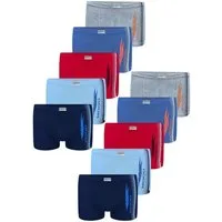 LOREZA Boxershorts 10 Jungen Boxershorts Unterhosen aus Baumwolle 92-170 - Mood (Set, 10-St)