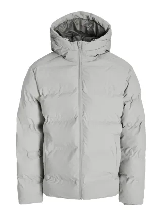 JACK&JONES - JJESOHO PUFFER HOOD SN dove - Gr. - XXL