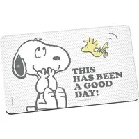 Geda Labels GmbH Frühstücksbrett Frühstücksbrettchen Snoopy Good Day, Resopal, glatte Oberfläche, leicht zu Reinigen
