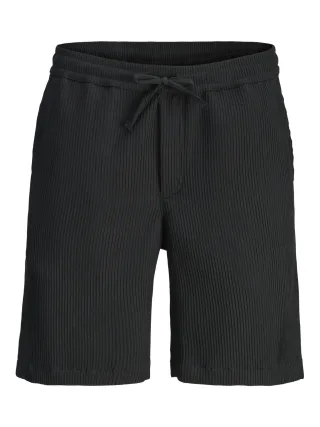 JACK&JONES - JPSTJAIDEN HARRISON JOGGER SHORT REG Black - Gr. - XXL