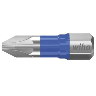 Wiha Bit Set T-Bit 25 mm Pozidriv (PZ2) 5-teilges Set 1/4 zoll C6,3 in Box - 6 Stück - 41602