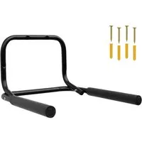 Wellgro Fahrradhalter Wand Fahrradhalter - Stahl, schwarz, klappbar, Tragkraft bis 50 kg