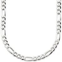 Bruno Banani Kette ohne Anhänger Schmuck Geschenk Silber 925 Halsschmuck Halskette Figarokette