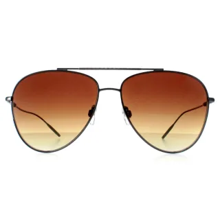Ted Baker TB1625 Sutton 901 gunmetal braun Sonnenbrille mit Farbverlauf