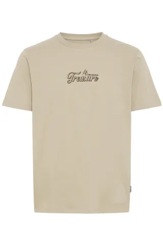 Blend - BHINGVER BACKPRINT S/S TEE crockery - Gr. - M