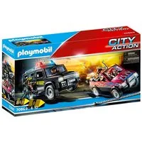 Playmobil® Spielwelt PLAYMOBIL® 70869 - City Action - Polizei, Verfolgung der Bankräuber