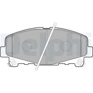 Delphi Bremsbel?ge vorne Honda Accord 8 9 2,4