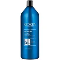 Redken Haarshampoo Redken Extreme Shampoo 1000 ml – Kräftigendes Repair Shampoo, 1-tlg., Reduziert Harbruch