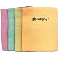 Ilbay's by Umit Ilbay ilbays Mikrofasertücher 4er Set Mikrofasertuch (Mikrofaser, 42x68 cm, Waschbar bis 60 ° C)