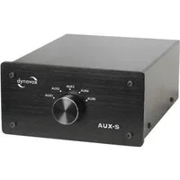 Dynavox AUX-S Eingangsumschalter Audioverstärker (AUX-Erweiterung mit 5 x Cinch für den HiFi-Verstärker)