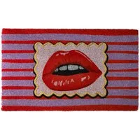 Giftcompany Fußmatte Fußmatte Lippen lila 45x75cm, Fußmatten