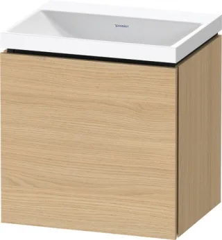Duravit L-Cube c-shaped Set wandhängend Natur Eiche Matt 450x350x480 mm - LC6949N30300000 LC6949N30300000