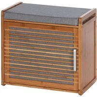WENKO Schuhbank Bahari, BxTxH: 50x33x45 cm, aus Bambus