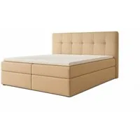A&J MöbelLand GmbH Boxspringbett REF mit Bettkasten, Topper und gepolstertem Kopfteil. (Boxspringbett mit Bettkasten und gepolstertem Kopfteil. Inclusive Topper !, TOP ANGEBOT), Länge 208cm Höhe 106 cm