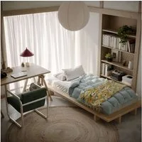 Karup Design Futonbett Bettgestell JAPAN BED Futonbett aus FSC®-zertifiziertem Massivholz (Mit Lattenrost), zeitlos, bequem & in mehreren Farben und Größen erhältlich