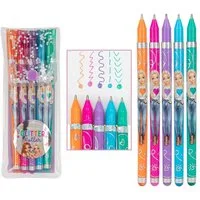 Depesche Spiel DEPESCHE TOPModel Glitter Gelroller Set - 5 Stück
