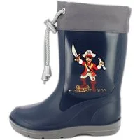Beck Regenstiefel Pirat Gummistiefel (wasserdichter, schmaler Stiefel, für trockene Füße bei Regen und Matschwetter) herausnehmbare Innensohle