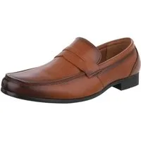 Coolwalk Eleganter Slipper für Herren – Komfortabel & Stilvoll Slipper (89229166) Blockabsatz Slipper in Camel