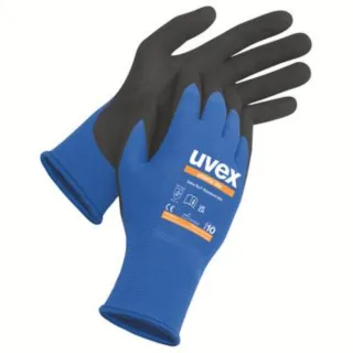 Uvex athletic lite Montagehandschuh - 10 Paar blau/anthrazit 8 - 6002728