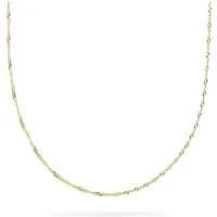 FAVS Collier FAVS Damen-Kette 375er Gelbgold