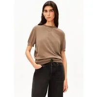 Armedangels T-Shirt FINE KNIT Strickshirt aus TENCEL™ Modal Mix Regular Fit
