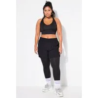 Studio Untold Funktionshose Sport-Tights mit Shorts Tight Fit High Waist