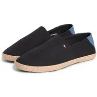 Tommy Hilfiger CORE HILFIGER ESPADRILLE TEXTILE Espadrille Slipper, Schlupfschuh, Flats mit typischem Jutebezug