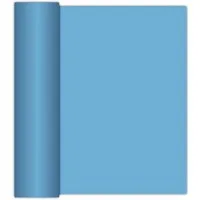 AVA Tischläufer, Tischläufer stoffähnlich 40cm x 6m Rolle Jeansblau