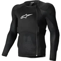 Alpinestars Protektorenjacke A-Impact Plasma Langarm Protektorenjacke, Atmungsaktiv protektoren reißverschluss