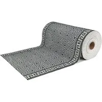 Dekonaz Schaum-Badematte Schaum Badematte, Höhe 5 mm, rutschhemmend beschichtet, fußbodenheizungsgeeignet, schnell trocknend, Polyester