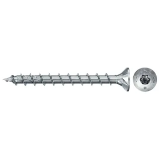 Fischer Spanplattenschraube 6,0x60 PowerFast FPF II CTF BC, Senkkopf, Innenstern TX, Vollgewinde - 670455