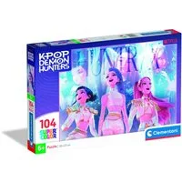 Clementoni® Puzzle Supercolor K-Pop Demon Hunters, 104 Puzzleteile, Made in Europe
