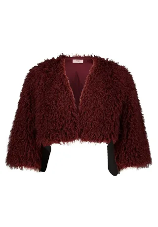 VM by Vera Mont - Kunstfell-Jacke - Gr. - 34