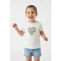 KIDS ONLY T-Shirt KOGLANY-NINA LIFE LOVE S/S TOP FR JRS mit unterschiedlichen Motiven - je nach Bodyfarbe