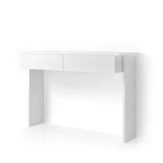 Vicco Schminktisch, Weiß, Holzwerkstoff, 3 Fächer, 2 Schubladen, Rechteckig,Rechteckig, 120x83x40 cm, Schlafzimmer, Schminktische