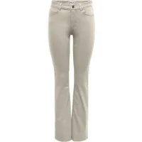 ONLY Bootcuthose ONLBLUSH MID FLARED COLOUR PANT PNT NOOS Baumwollmischung, bootcut fit