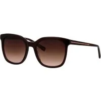 BRENDEL eyewear Sonnenbrille Modell 906207 Form Karree/Eckig, Logoschriftzug auf Bügel, Kunststofffassung