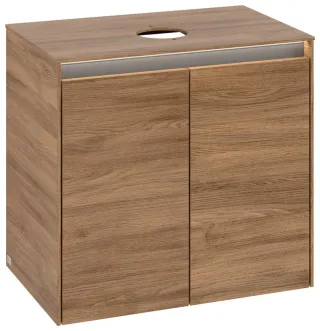 Villeroy & Boch Waschtischunterschrank Collaro 600x548x380mm m. Bel. 2trg. Waschtisch mittig Kansas C150B0RH