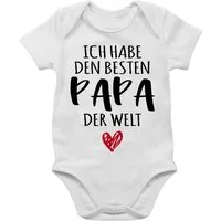 Shirtracer Shirtbody Ich habe den besten Papa der Welt - Bester Papa ist der Beste Papa